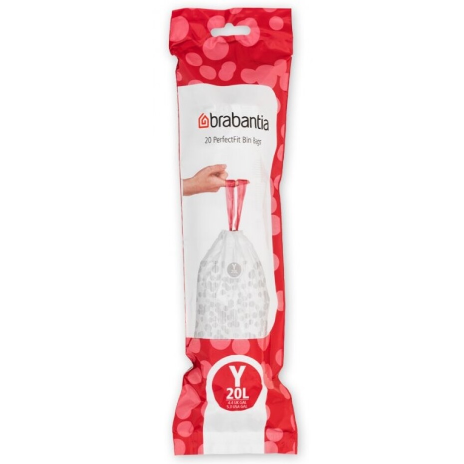 Sáčky do odpadkového koše Y PERFECTFIT 20 l, sada 20 ks, Brabantia - main (0)