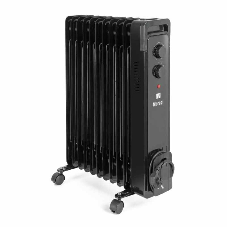 G21 Olejový radiátor G21 Merapi černý, 11 žeber, 2500 W G21-777062 - main (0)