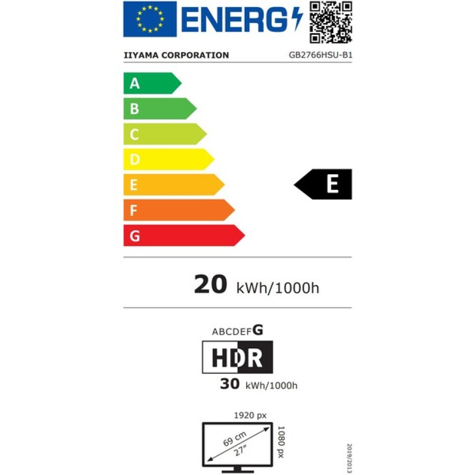 iiyama 27' ETE VA herní GB2766HSU-B1 monitor - main (3)