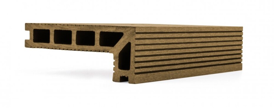 G21 Terasové prkno G21 zakončovací, 2,5 x 14 x 400 cm, Cumaru mat. WPC G21-63909947 - main (3)