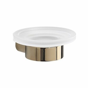 Product detail of GEDY PI1187 Pirenei mýdlenka, mléčné sklo/zlatá
