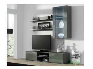 Product detail of Artcam Obývací stěna SOHO 5 Barva: Šedý/šedý lesk