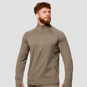 Product detail of GymBeam Pulse 1/2 Zip Running Sweatshirt Vetiver