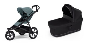 Product detail of Sportovní kočárek Thule Urban Glide 3 Mid blue + korbička Black