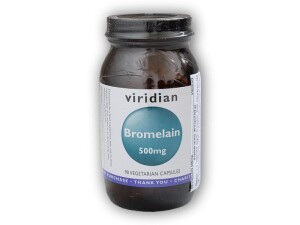 Product detail of Viridian Bromelain 500mg 90 kapslí