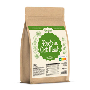 Product detail of GreenFood  Protein Oat Mash 500 g vanilka