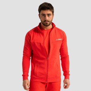 Product detail of GymBeam Mikina se zipem Limitless Hot Red