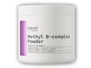 Product detail of Ostrovit Pharma Methyl B-complex powder 180g broskev pomeranč
