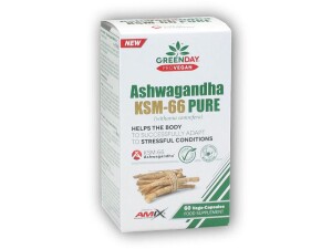 Product detail of Amix GreenDay ProVEGAN Ashwagandha KSM-66 Pure 60Vcaps