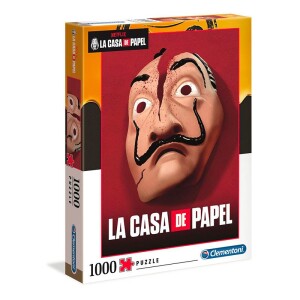 Product detail of Clementoni Puzzle - La casa de papel 1000 dílků, 1.  vydání - Simba Baby