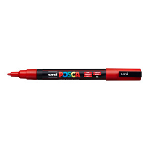 Product detail of Posca popisovač PC-3M, 0,9 - 1,3 mm, červená (15)