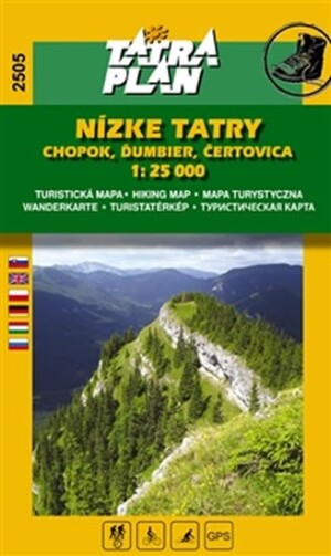 Product detail of Nízke Tatry - Chopok, Ďumbier, Čertovica 1:25 000