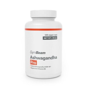 Product detail of GymBeam Ashwagandha Pro 120 kaps. (VÝPRODEJ)