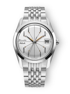 Product detail of Nivada Grenchen Antarctic Spider Silver 35 mm - Beads of Rice