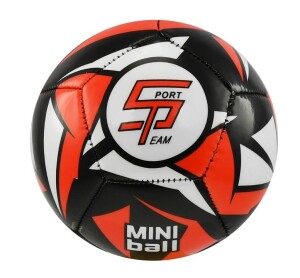Product detail of SPORTTEAM Fotbalový míč miniball S2 černo-červený