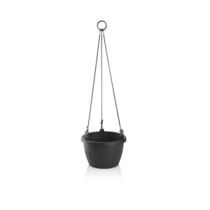 Product detail of Gardenico Samozavlažovací závěsný květináč Marina antracit, pr. 25 cm