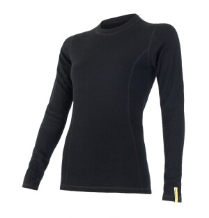 Product detail of Sensor Double Face merino wool triko dl.ruk. černá