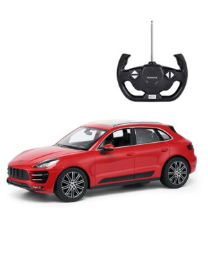 Product detail of Rastar RC auto Porsche Macan Turbo 1:14 červená