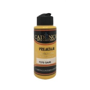 Product detail of Akrylová barva Cadence Premium - žlutá hořčičná / 70 ml