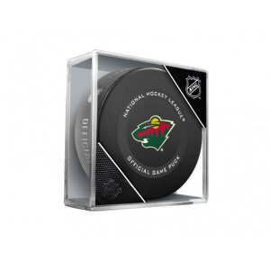 Product detail of Inglasco / Sherwood Fanouškovský puk NHL Official Game Puck Minnesota Wild
