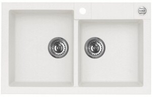 Product detail of Alveus Granitový dřez ROCK 90 Barva: Bílá