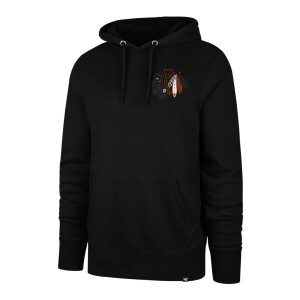 Product detail of Pánská mikina 47 Brand  NHL Chicago Blackhawks Imprint Backer 47 BURNSIDE Hood M