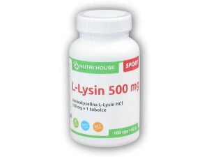 Product detail of Nutri House L-Lysin 500mg 100 kapslí
