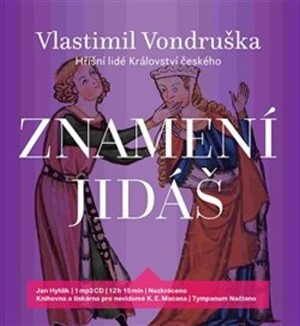 Product detail of Znamení Jidáš - CDmp3 (Čte Hyhlík Jan) - Vlastimil Vondruška