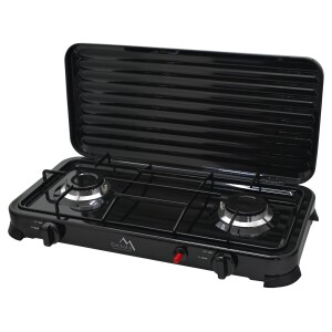 Product detail of Cattara 13596 Plynový vařič Traveler Family Duo, 58 x 28 x 5,4 cm