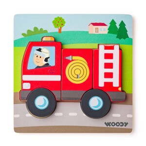 Product detail of Woody Puzzle Baby Hasič