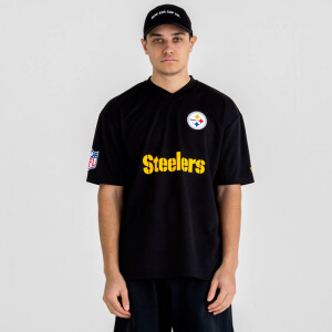 Product detail of Pánské tričko New Era  Wordmark Oversized NFL Pittsburgh Steelers S