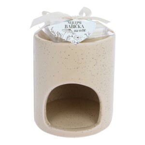 Product detail of Bohemia Gifts Aroma lampa s vonnými vosky - Pro babičku