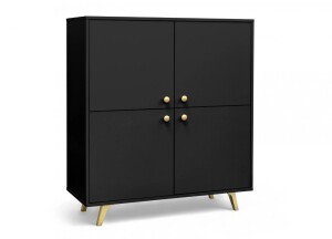 Product detail of ArtStol Komoda SIENA 4D | černá