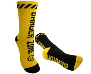 Product detail of Bennon BENNONKY Black/Yellow Socks