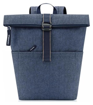 Product detail of Reisenthel Rolltop Backpack Herringbone Dark Blue batoh