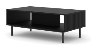 Product detail of ARTBm Konferenční stolek RAVENNA B 90 | černá matná Provedení: Černý mat / černá podnož