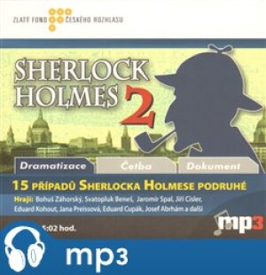 Product detail of 15 případů Sherlocka Holmese podruhé, mp3 - Arthur Conan Doyle