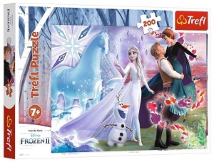 Product detail of Trefl Puzzle Frozen - Svět sester / 200 dílků