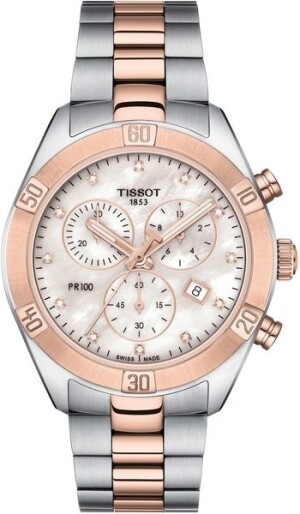 Product detail of Tissot PR 100 Sport Chic Chronograph T101.917.22.116.00