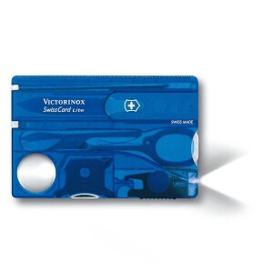 Product detail of Victorinox SwissCard Lite Blue