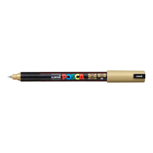 Product detail of Posca popisovač PC-1MR, 0,7 mm, zlatá (25)