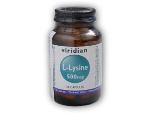 Product detail of Viridian L-Lysine 30 kapslí