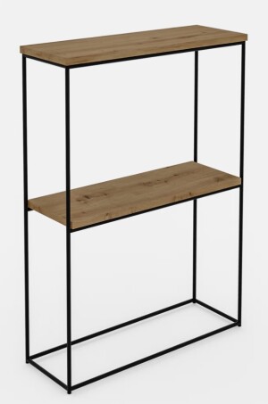 Product detail of ArtAdrk Příruční stolek VELO | černé nohy Barva: Dub artisan