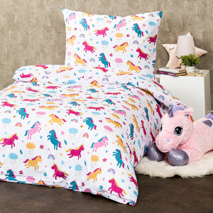 Product detail of 4Home Dětské bavlněné povlečení Unicorn , 140 x 200 cm, 70 x 90 cm