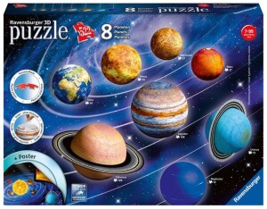 Product detail of Puzzle 3D Planetární soustava 522 dílků