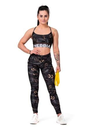 Product detail of Nebbia High waist performance legíny 567 volcanic black