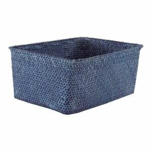 Product detail of Compactor Úložný košík Compactor KITO - ručně pletený, 30 x 20 x 13 cm, modrý " Jeans"