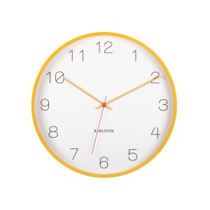 Product detail of Karlsson 5926YE designové nástěnné hodiny 40 cm