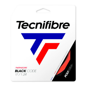 Product detail of Tenisový výplet Tecnifibre  Black Code Fire (12 m)  1,24 mm