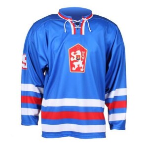 Product detail of Merco hokejový dres ČSSR 1976 replika modrá - bez potisku